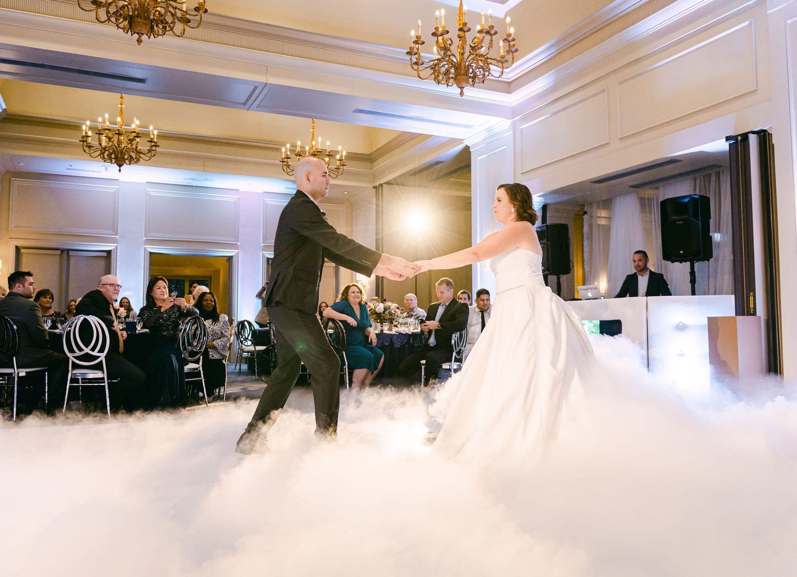 Carli & Hogan at JW Marriott, photo 1