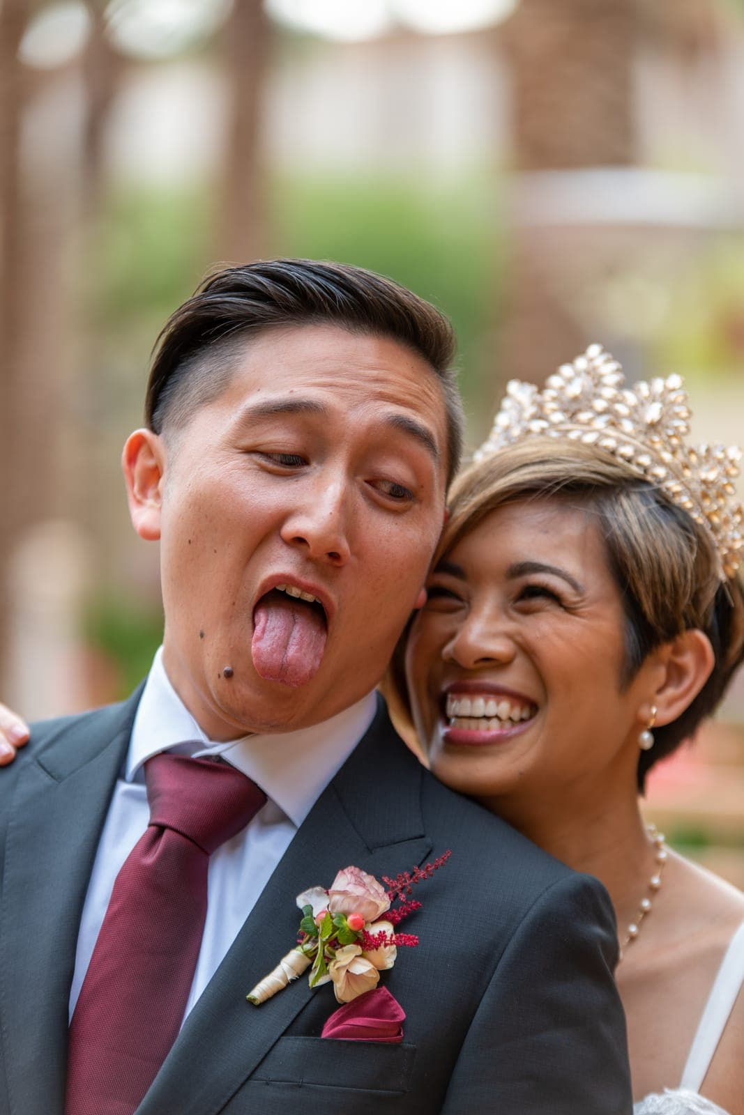 Denise & Jonathan at Red Rock Resort, photo 3