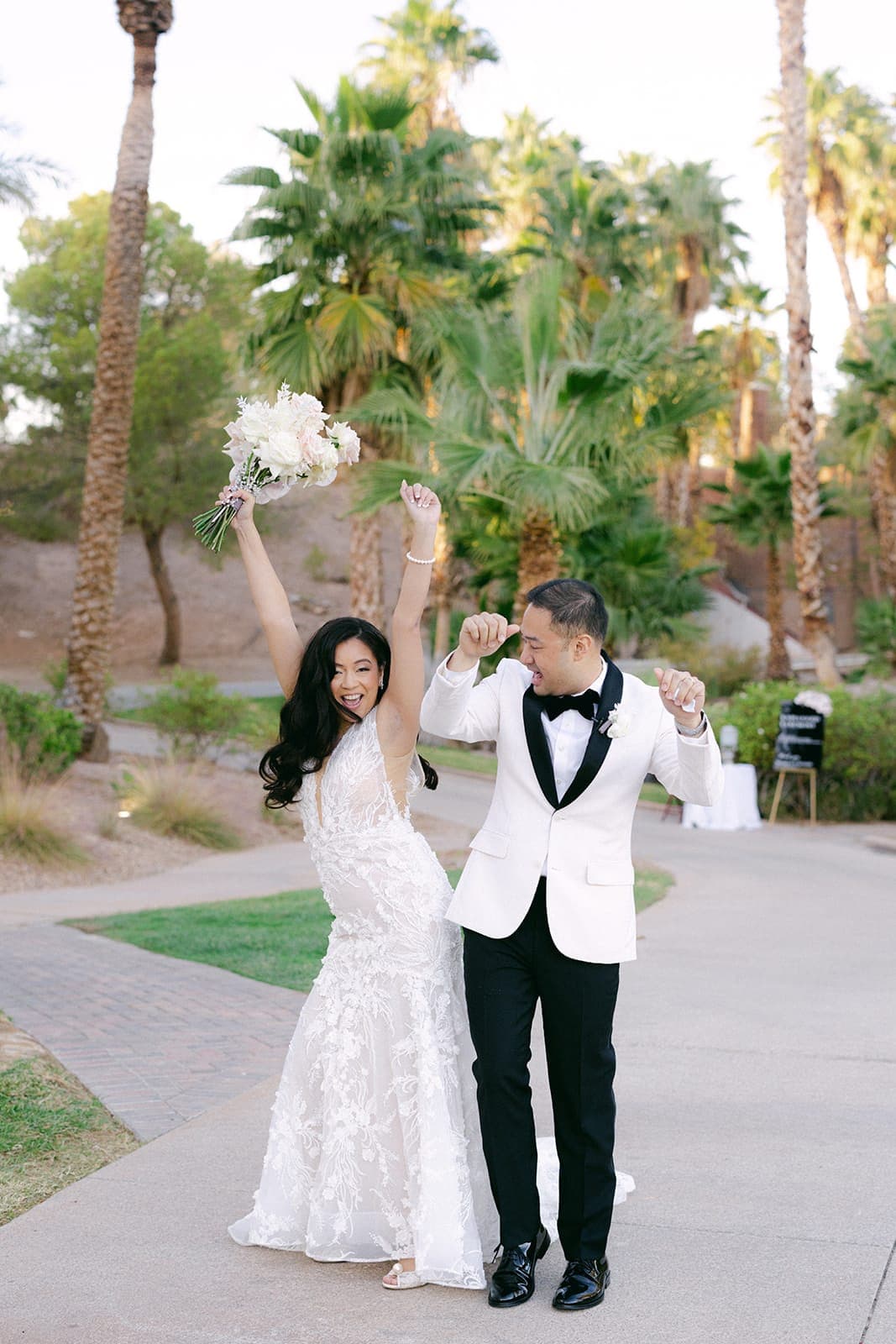 Michelle & Richard at Reflection Bay, planned by Scheme Events