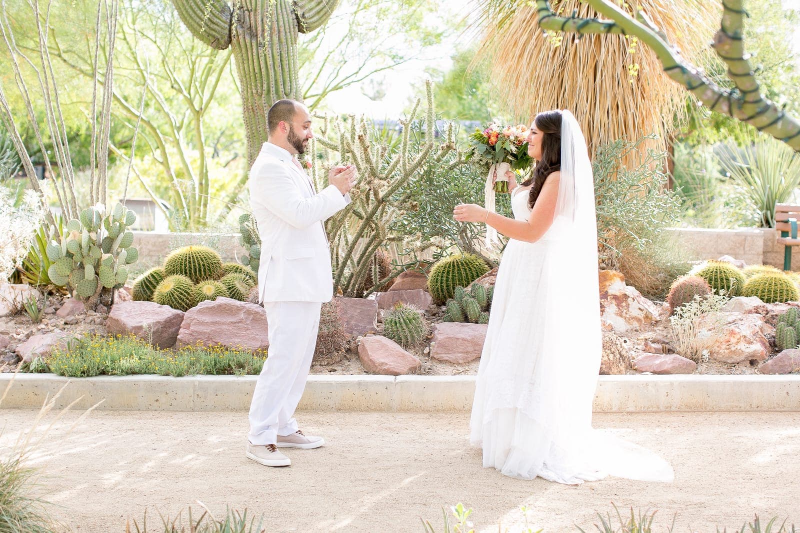 Britni & Brandon at Springs Preserve, photo 2