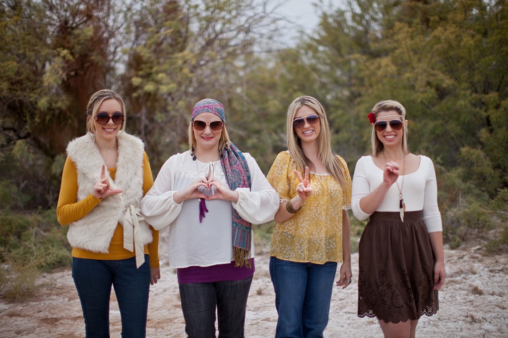 70s Inspired Holiday Photoshoot