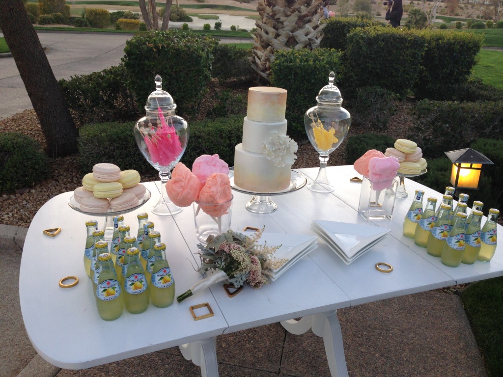 Pastel Dessert Station